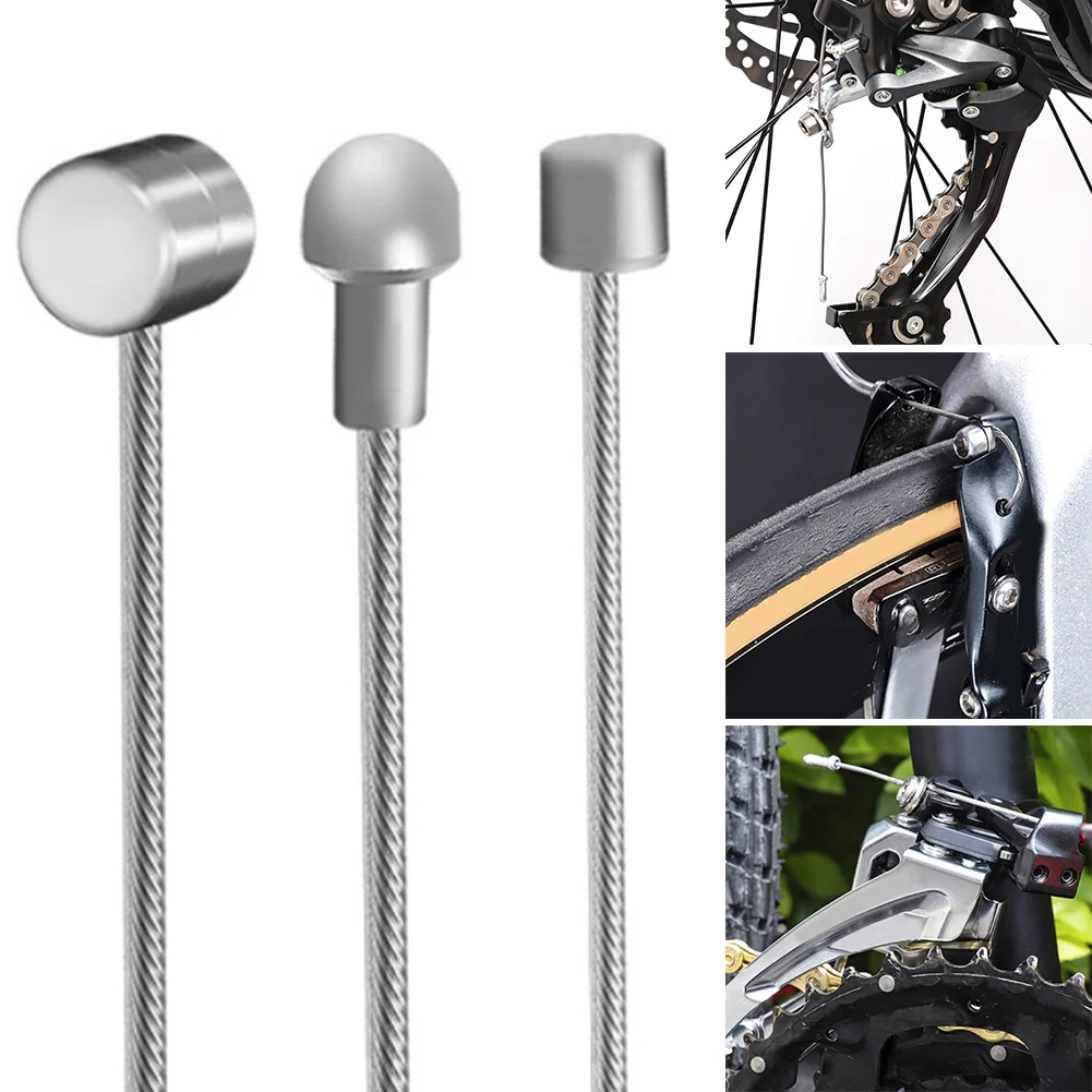 

50 шт. 2,1/1,7 м велосипедная тормозная линия, велосипедная линия скорости, проволока из нержавеющей стали, фиксированный рычаг переключения передач, комплект тормозных тросов, внутренний сердечник