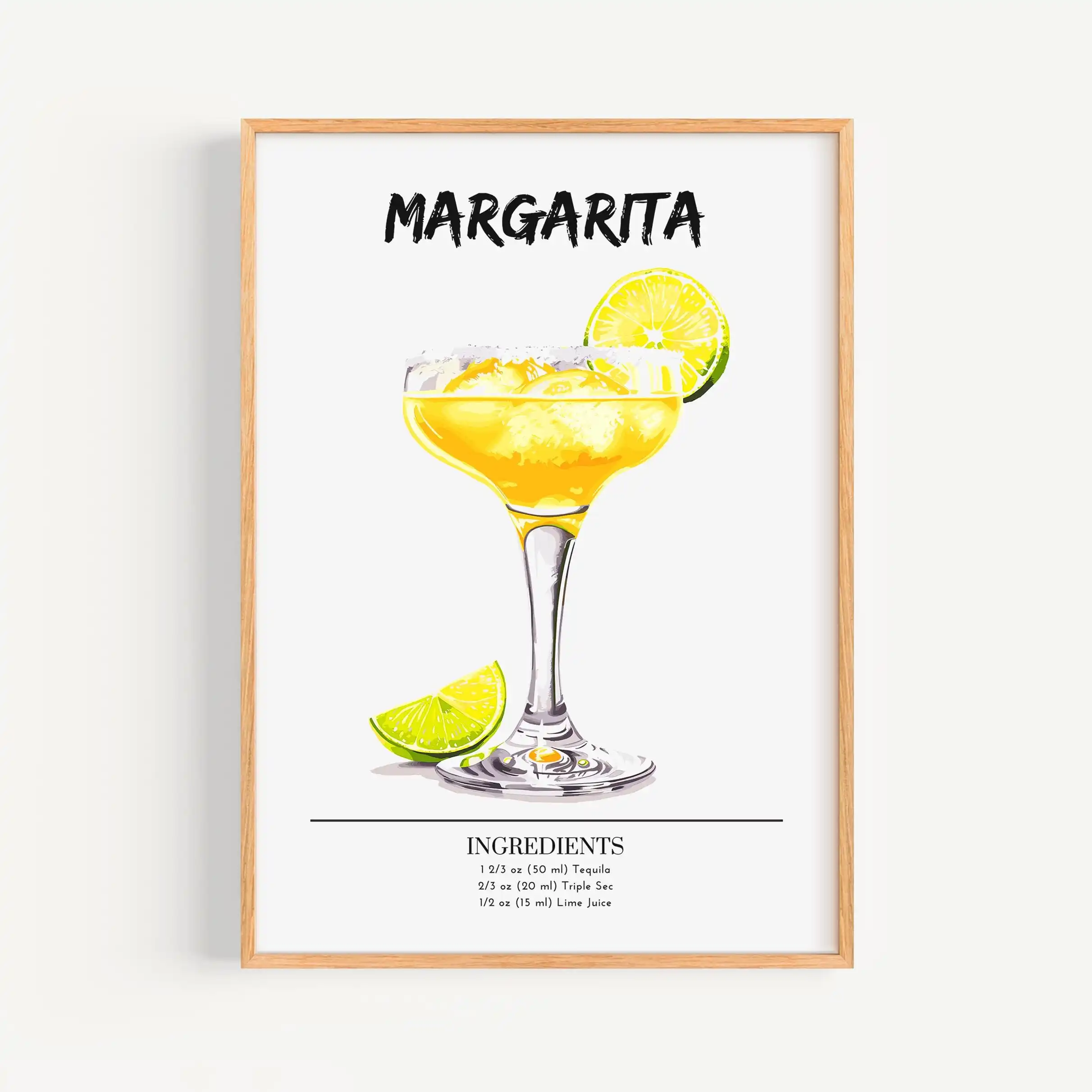 Amaretto Sour Appletini Blue Lagoon Dirty Shirley Bar Cocktail Poster Print Wall Art Pictures Canvas Painting Room Home Decor