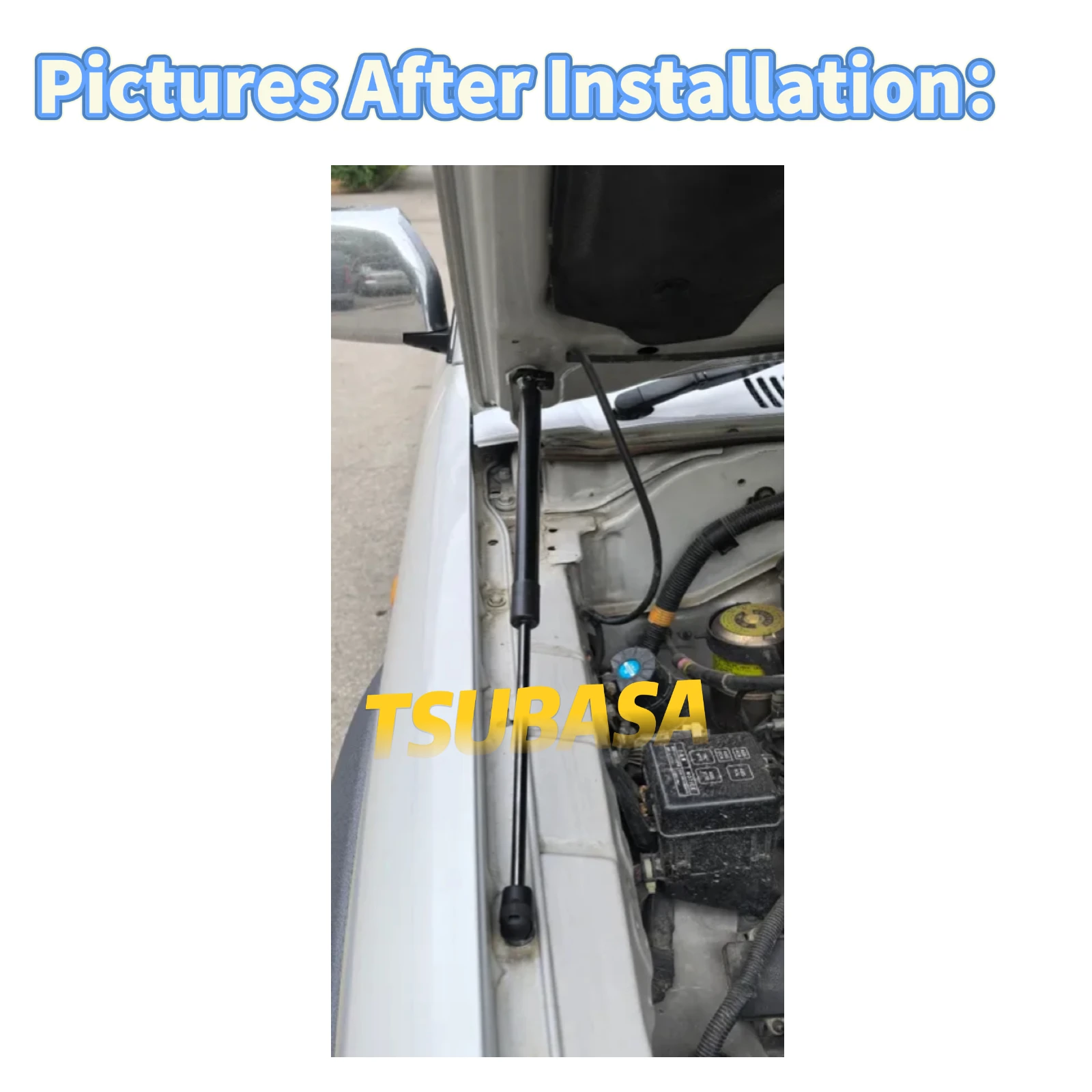10 Sets Front Hood Strut Kit For Land Cruiser Prado 90 95 Series 1996-2002