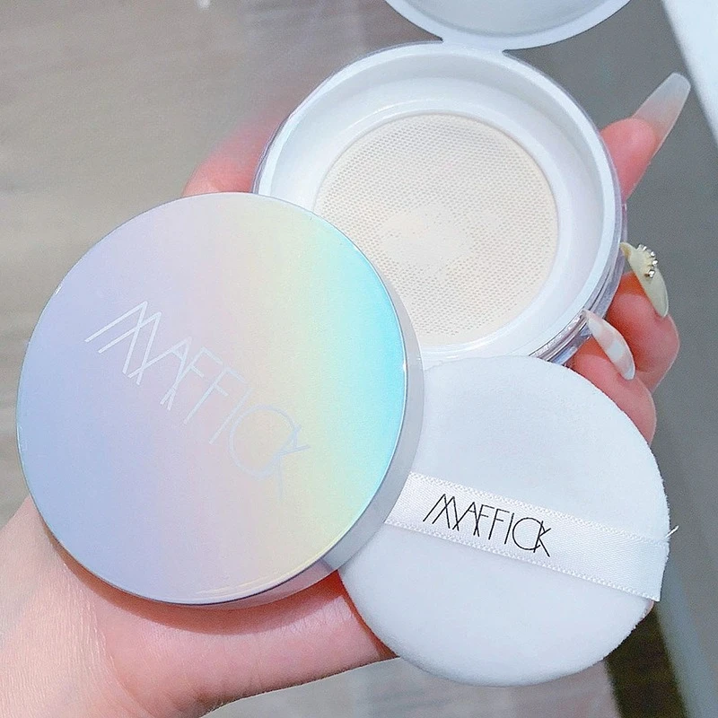 1Pcs Air Feeling Makeup Powder Soft Focus Oil Control Setting Powder Concealer Pore Light Powder Loose Powders 2025New Wholesale