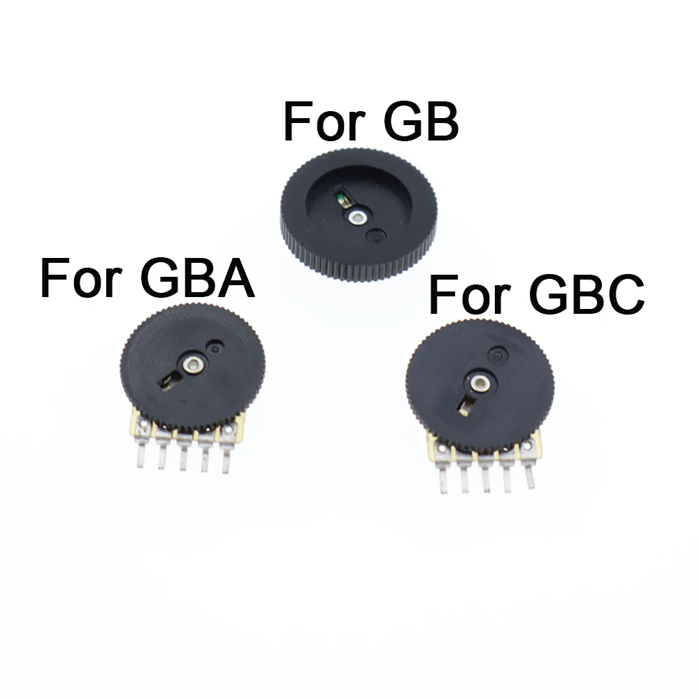 3/10/20PCS Ersatz Lautstärkeregler Radschalter für GB GBA GBC Motherboard Potentiometer