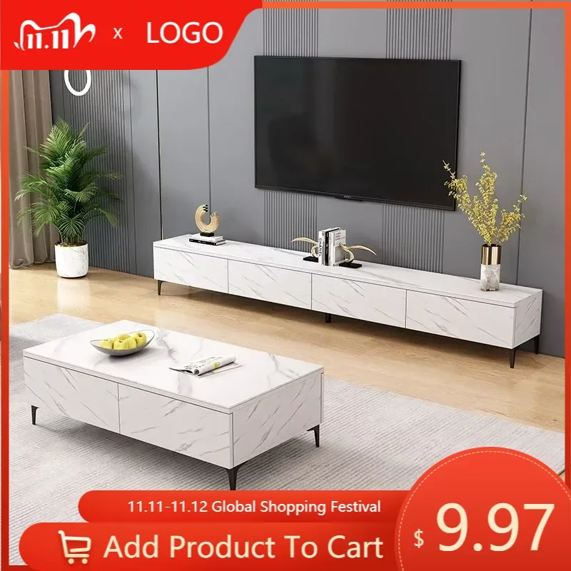 

Storage Living Room TV Cabinet Organizer Floor Nordic White Drawers Lowboard TV Living Room Casa Arredo Salon Furniture MQ50DS