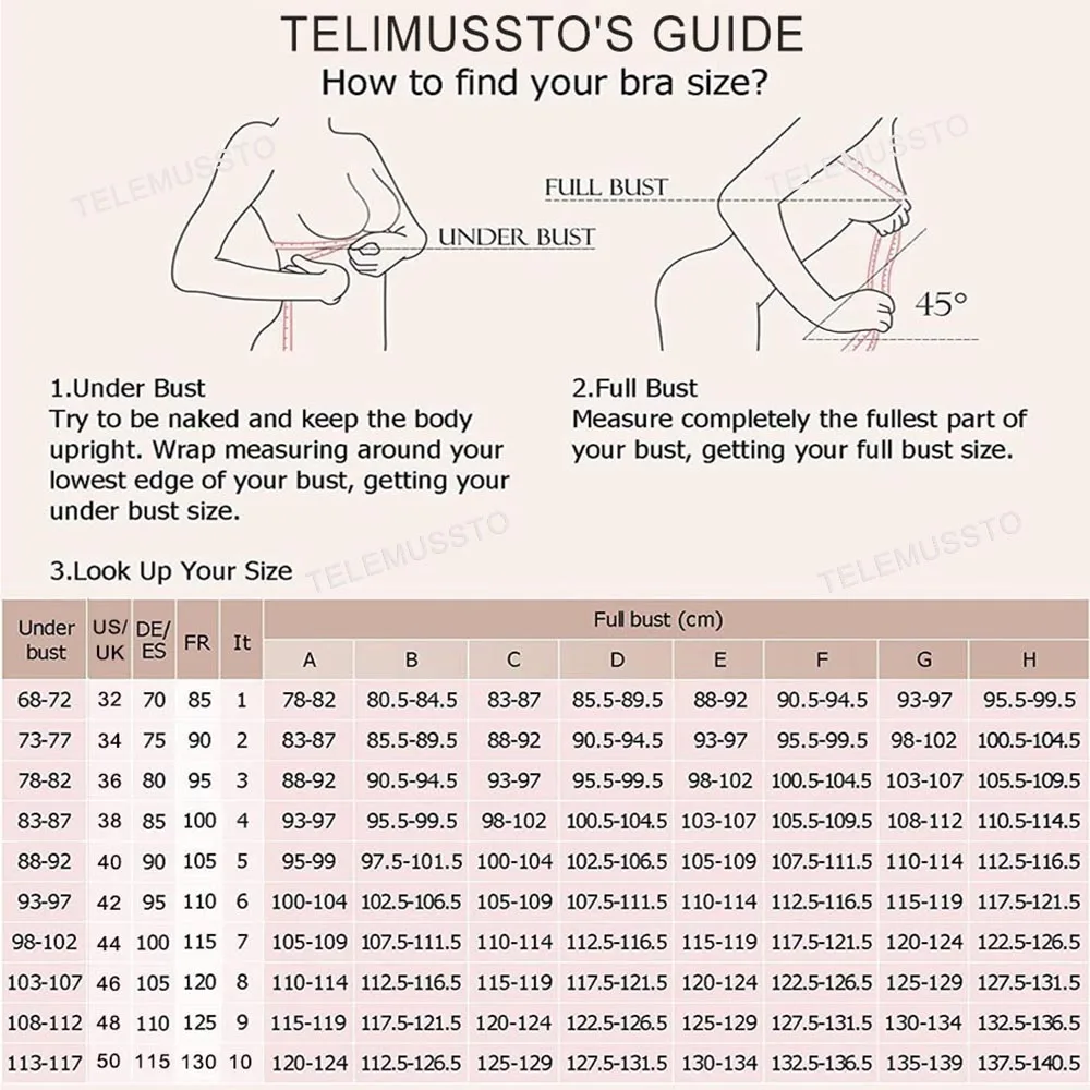 Sutiã de sutiã de mulher de cobertura completa para mulher mais tamanho sutiã de renda minimizador não-acolchoado underwire mulher sutiã b c d e f g