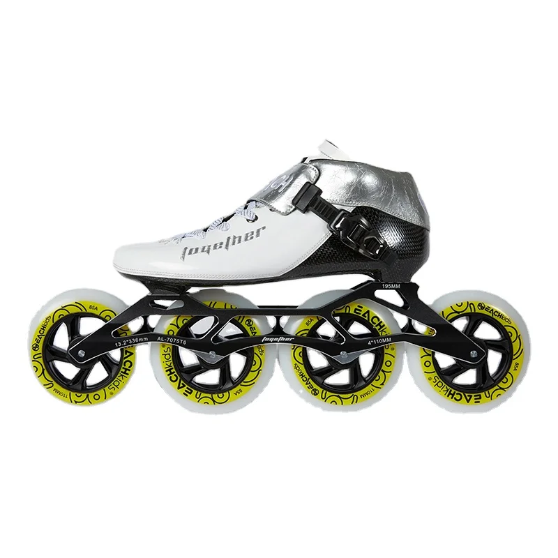 

110mm Inline Skates Professional Speed Inline Shoes Patines Profesional Roller Skate For Adult