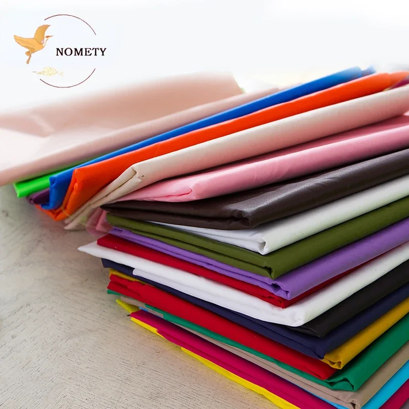 Nylon Taffeta Down Jacket Fabric Without Liner 380T Thin Silk Warm 20D Waterproof Sewing Quilting Jackets Cloth 150*100cm