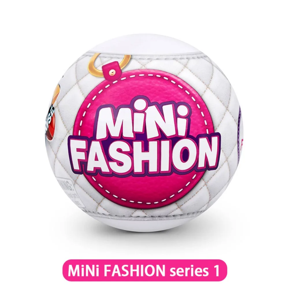 Original ZURU New Mini Fashion Bag Ball Shoes Bag  Miniature Model Toy Collection Blind Box Children Toys for Children Gift