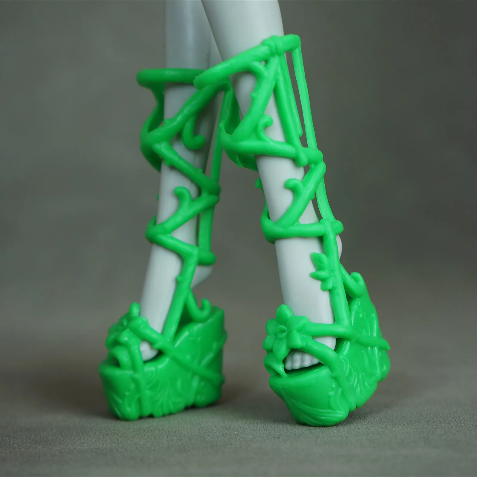 Colorful 1/6 Scale Monster Doll Shoes And Boots DIY Dressing Accessories for Female Dolls Unique Personality Toy Parts Sandals - view 5