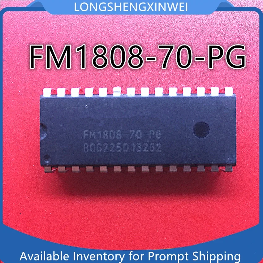 1PCS FM1808-70-P FM1808-70-PG Inline DIP-28 NEW Memory Chip