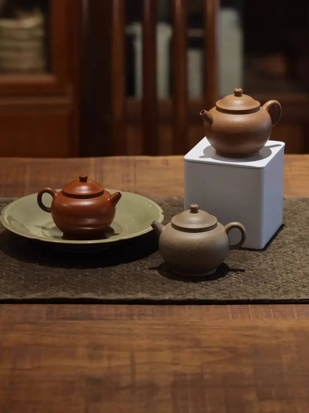Yixing Purple Refers To Clay From The Original Mine In Zhaozhuang Raw Zhu Clay With Large Wheel Beads First-Hand