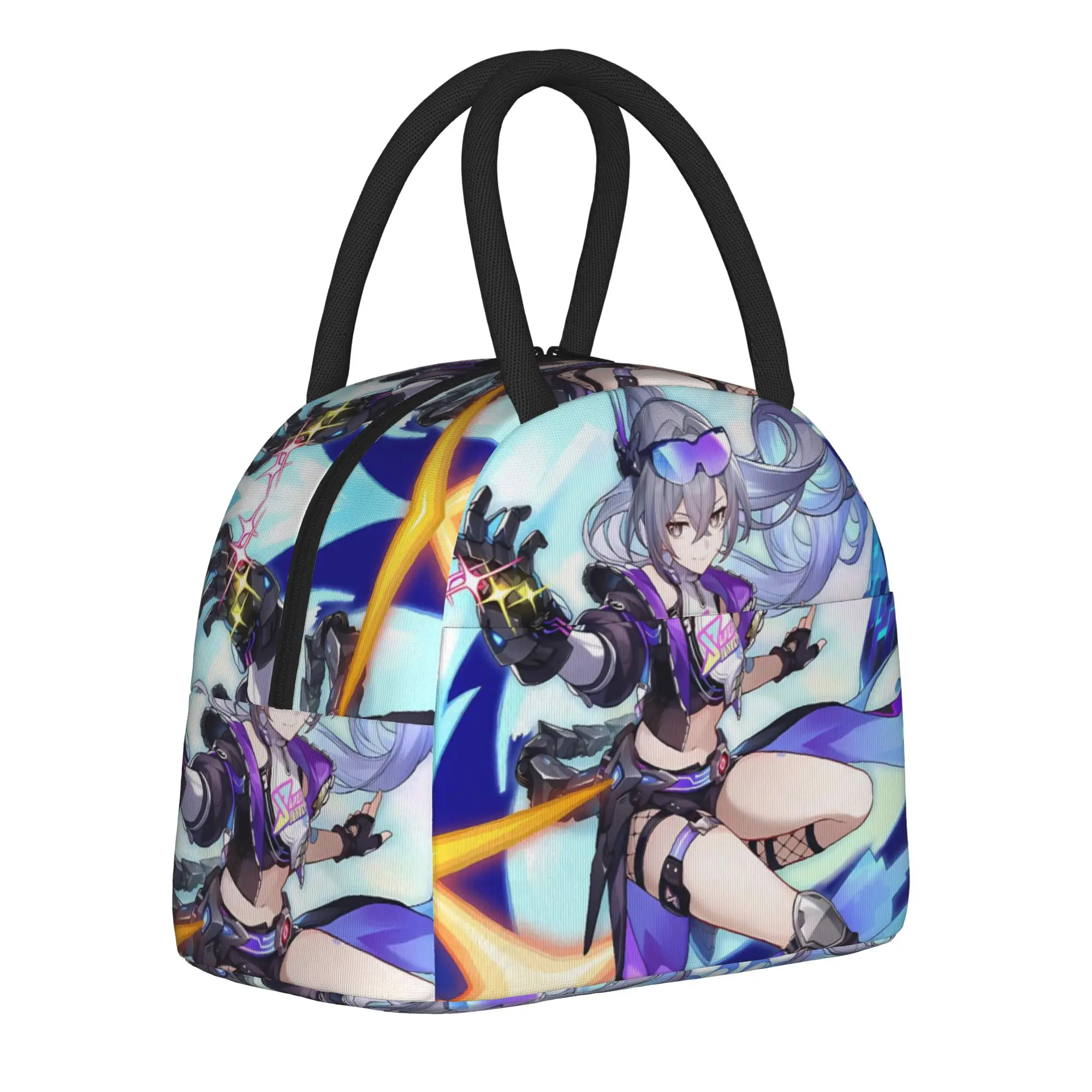 Honkai Star Rail Merch Insulated Lunch Bag For Work  Food Container Portable Thermal Cooler Bento Box