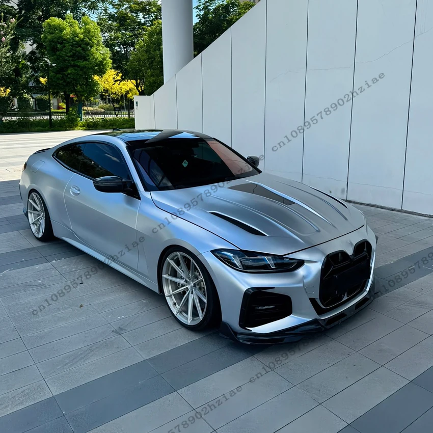 Nero lucido con griglia di dissipazione del calore ACC per BMW Serie 4 G22 G23 2020-2025 Accessori di installazione di ricambio ABS a 2 porte