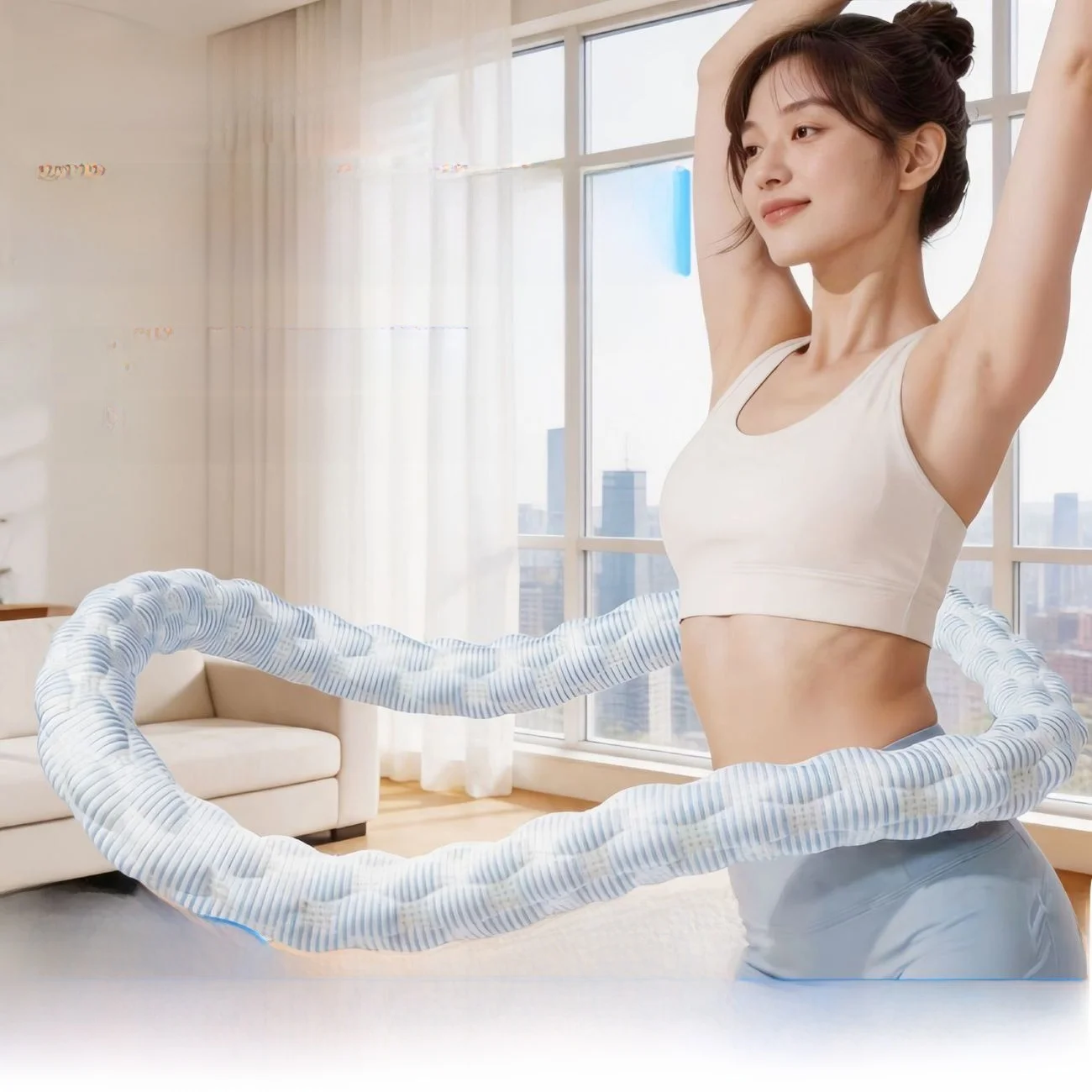 bean-bean-soft-women's-abdomen-slimming-no-waist-injury-abdomen-tightening-special-weight-loss-equipment