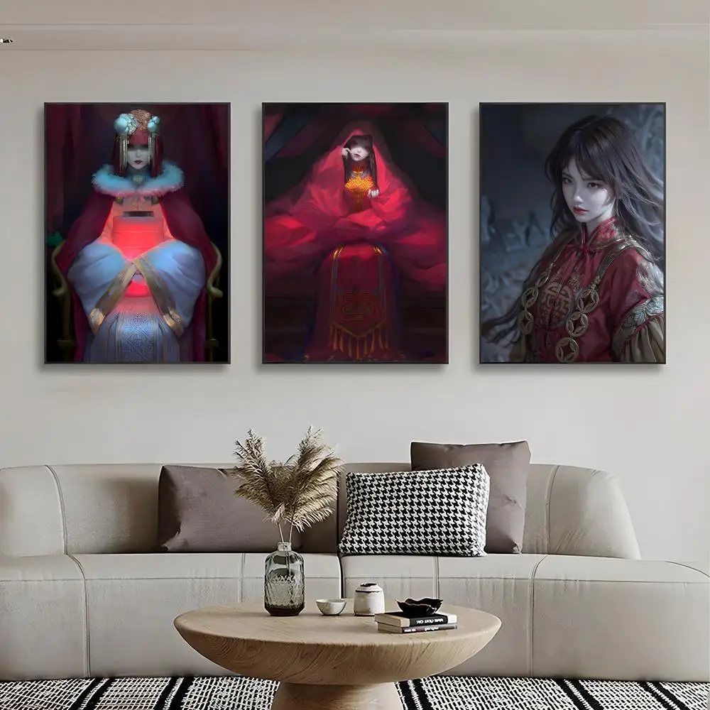 game puzzle P-Paper Bride Poster Classic Home Interior Artwork & Stylish Room Decoration