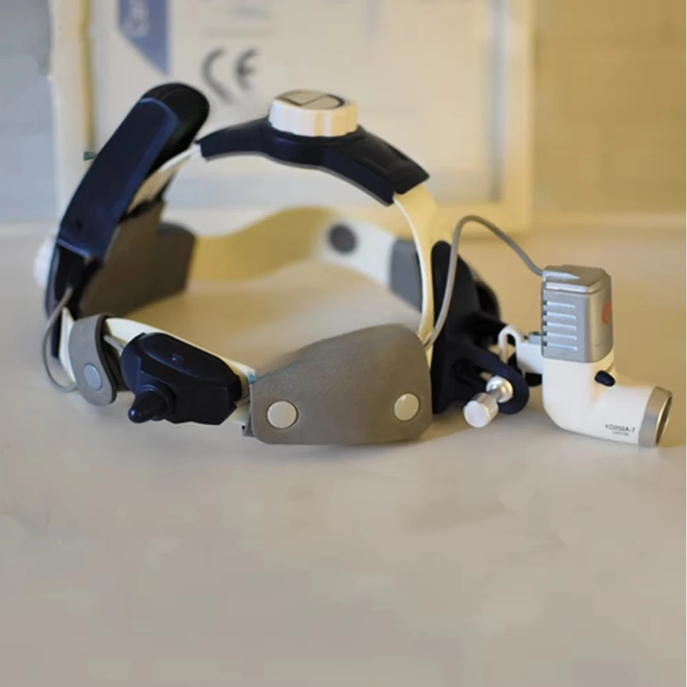 

BR-HL08 Surgical Operating Acrylic Lens Magnifier Headband LED Light Medical Surgical Integrated Headlight Built-