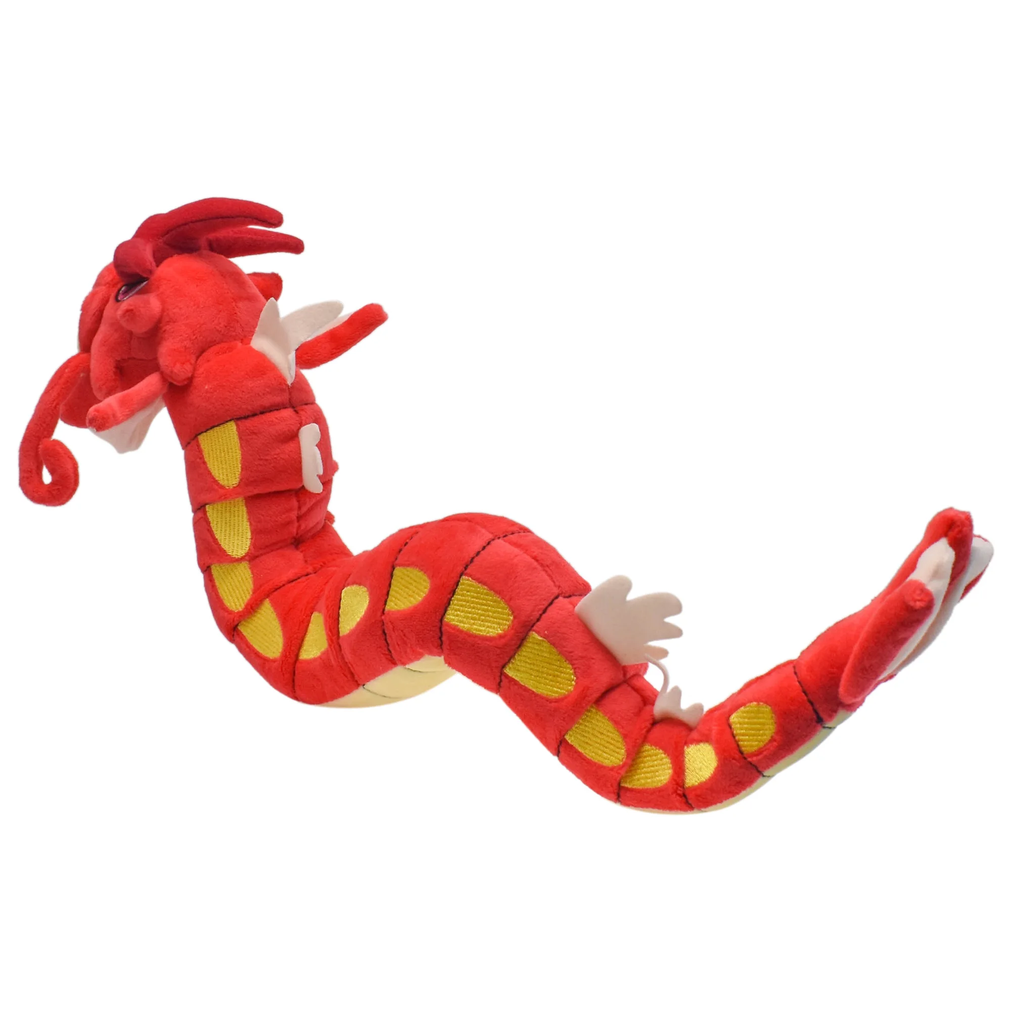 Glänzende Gyarados-Tier-Plüschtiere, 2 Stile, rote und glänzende blaue Puppen, weiche Plüschtiere zum Sammeln, niedliche Cartoon-Charakter-Geschenke – Detail 11