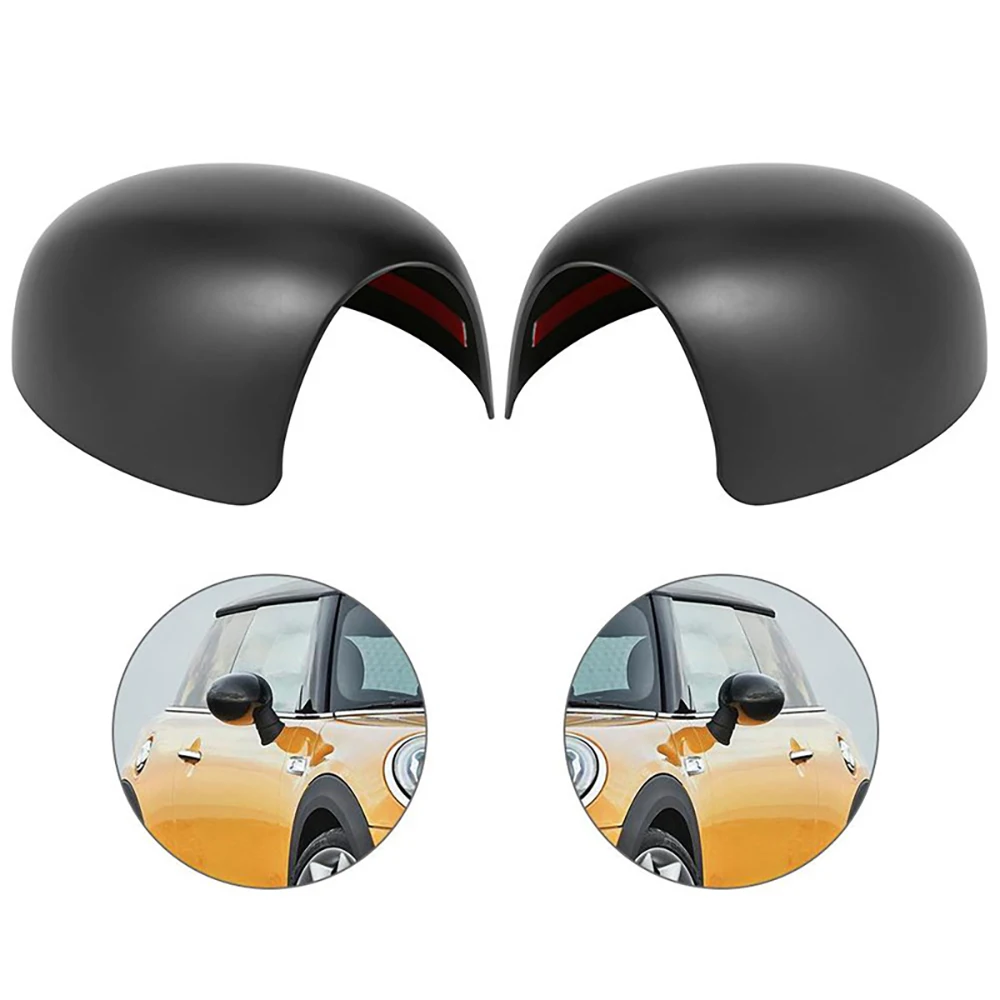 Left + right Side NS Door Wing Mirror Cover Casing Primed for R52 R50 R53 01-06