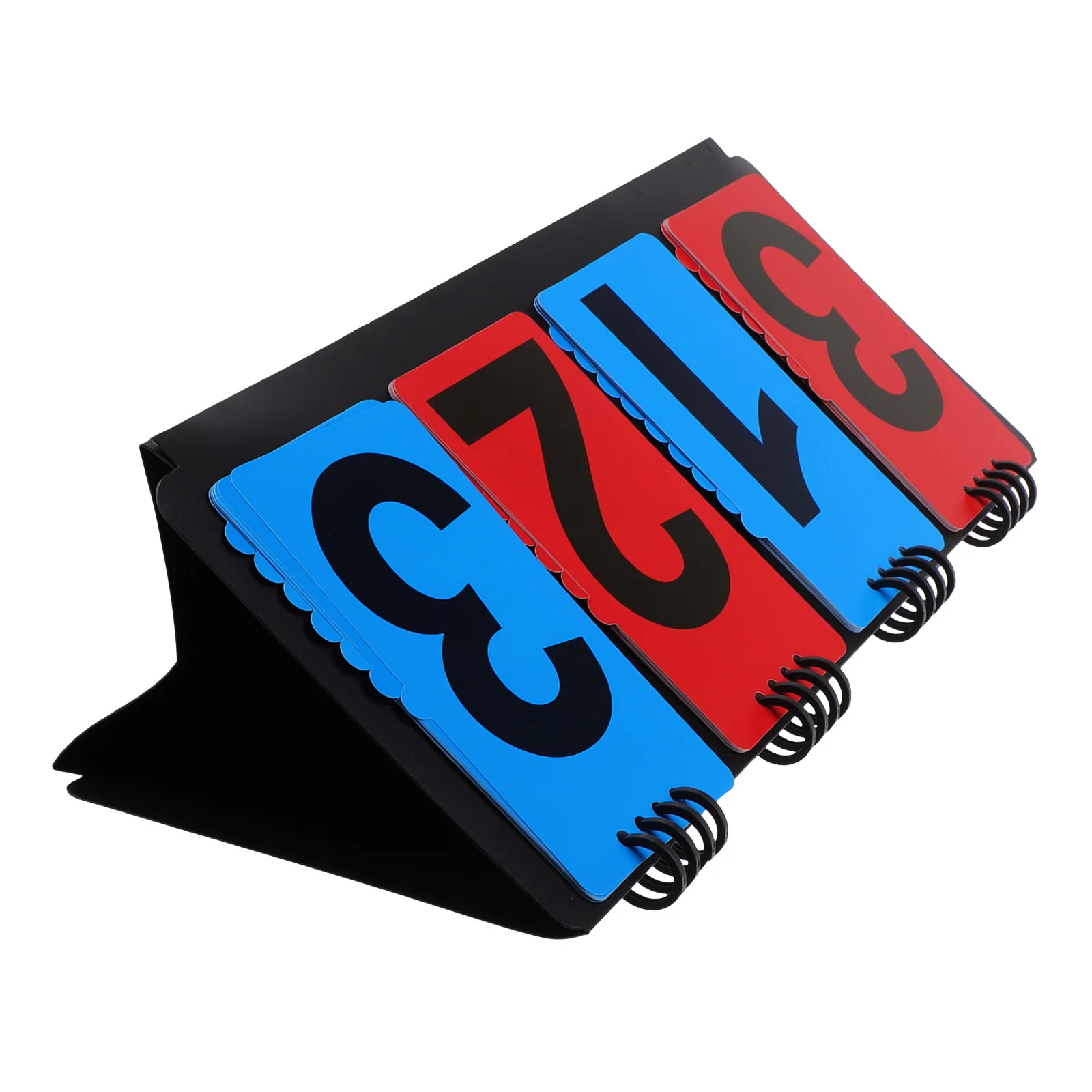 Tabellone segnapunti sportivo Flip Counter per basket, tennis, badminton, pallavolo, baseball, sport portatili in acciaio inossidabile in PVC