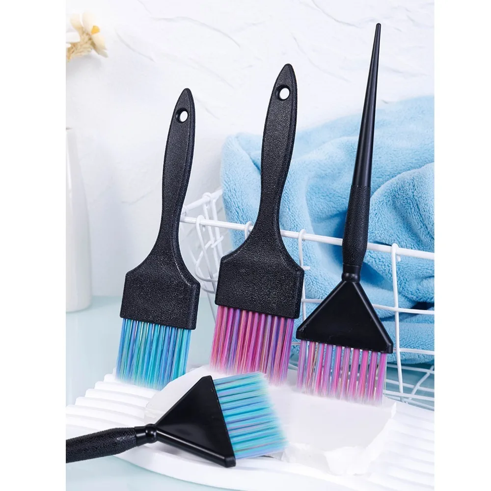 

3/8 шт., профессиональный набор для укладки волос и мелирования, защита для ушей, палочка для смешивания, кисть для краски для волос, аппликатор для краски «сделай сам»