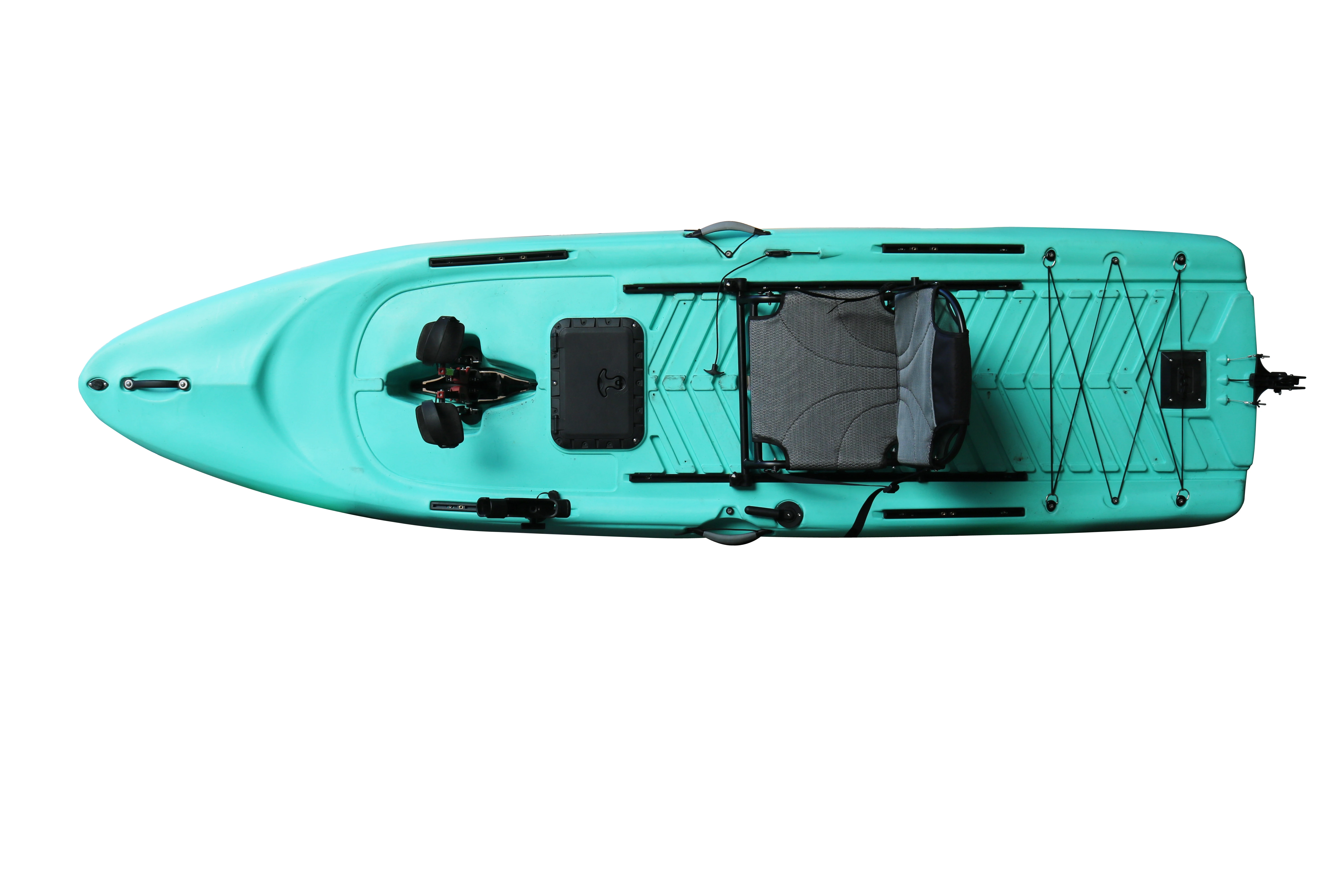 Vicking Nuovo design Sup 11 piedi per una persona seduta sulla parte superiore della pesca in plastica per kayak a pedale
