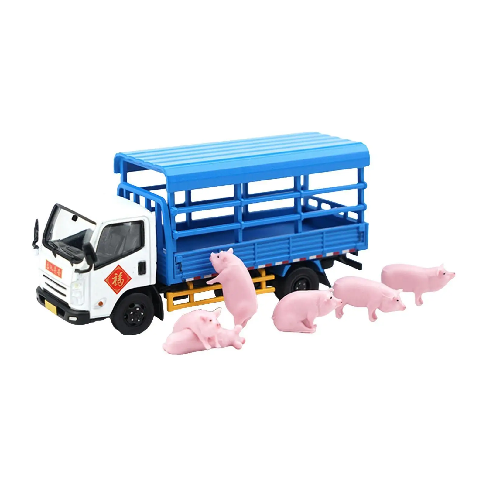 

Alloy Miniature Livestock Truck Model 1 64 Diecast Collectible Car Toy for Kids Boys Adults Birthday Collection