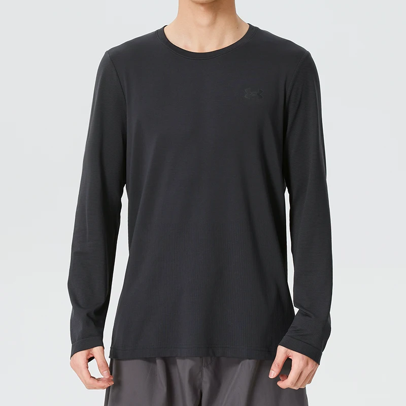 

Under Armour T-Shirt Men's Sportswear Long-Sleeved Round Neck Breathable Running Fitness Training Casual Top 6010587-008
