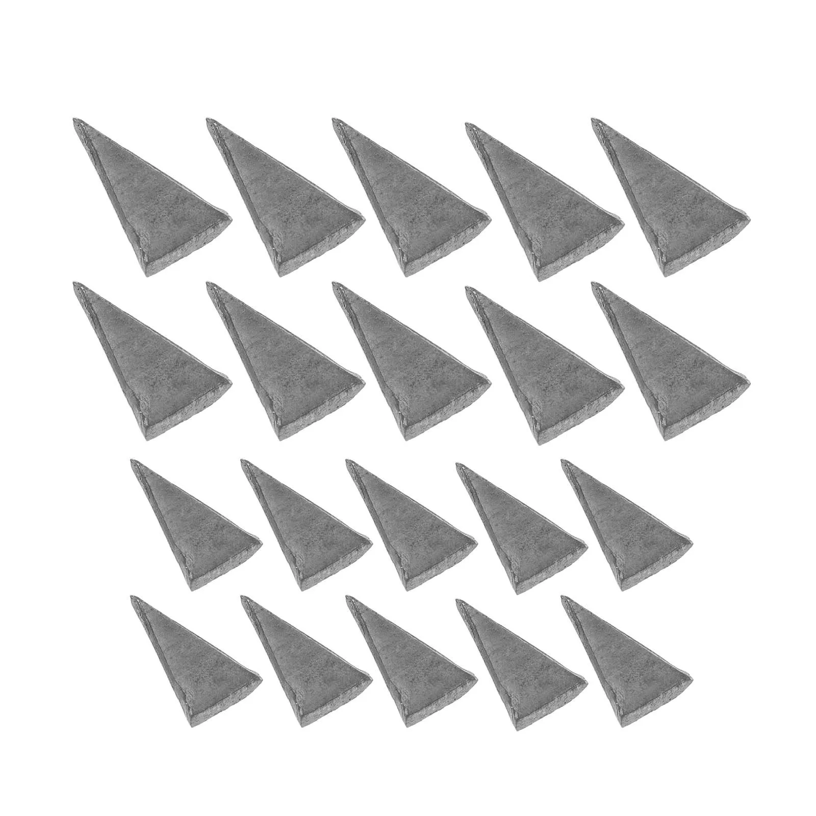 20 قطعة استبدال المطرقة أسافين الحديد تحديد إسفين ل المطرقة الفأس مقبض إصلاح الملحقات مجموعة أدوات الفأس تقسيم إسفين