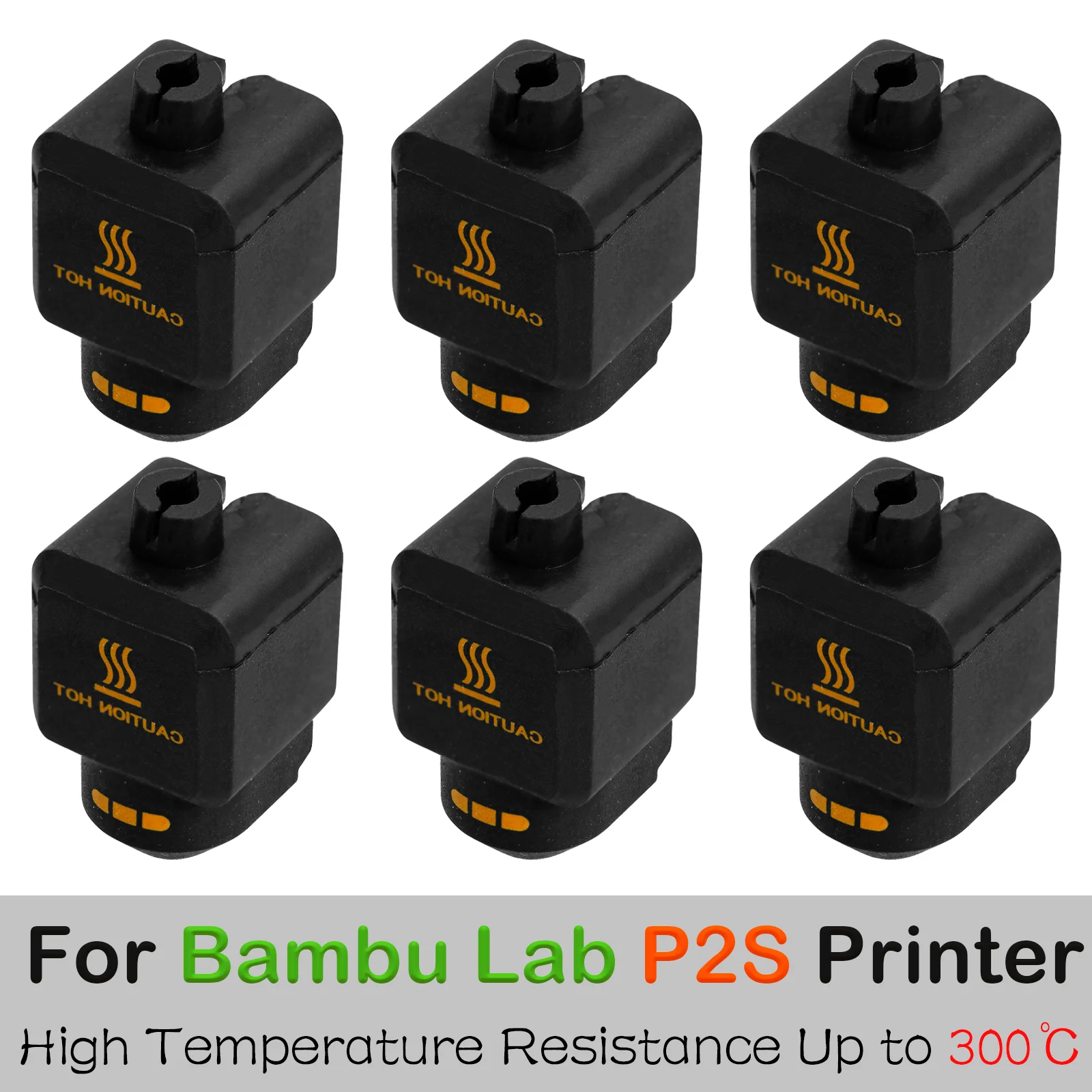 

3/5/10 pcs Silicone Socks For Bambu Lab P2S Heating Block Kit For Bambulab P2S Hotend Heat Insulation Case Cover