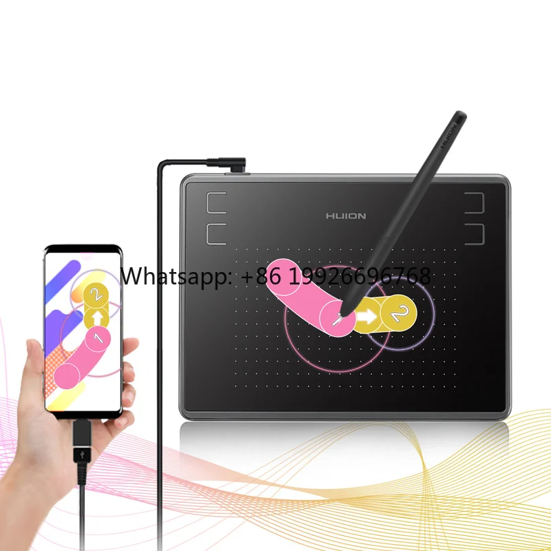Online Math Training H430P for Computer/Mobile Phone Digital Graphic Drawing Board