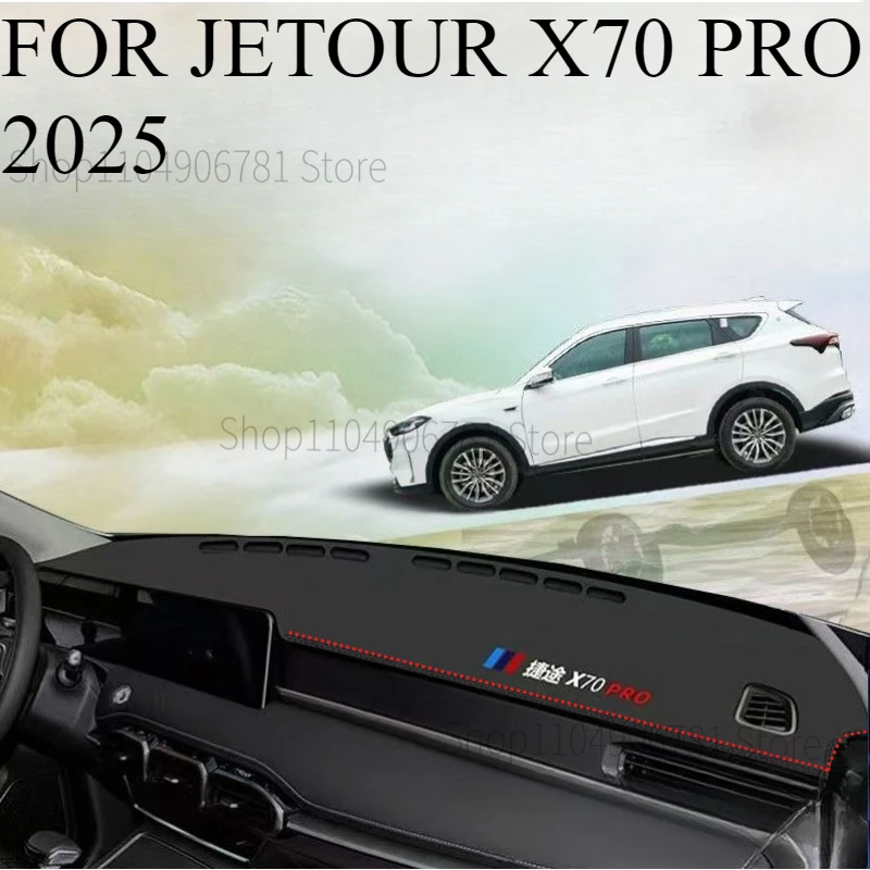 

FOR JETOUR X70 PRO 2025 Car Dash Mat Dashmat Dashboard Mat Cover Sun Shade Dash Board Cover Carpet Accessories
