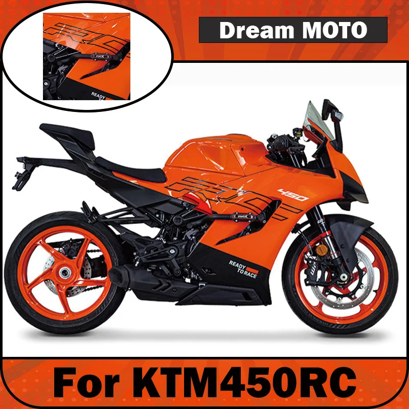 【Premium】For KTM450RC bumper modification, anti-shock bar, competitive bar, protective frame, anti-drop ball, anti-drop rod