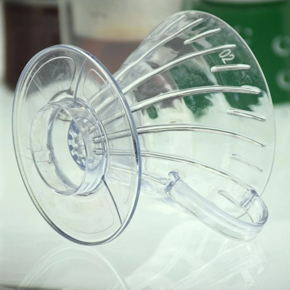 

Hand Glass Coffee Dripper 1-4 Cups Fine Mouth Long Spout Rustproof Home Coffee Accessories Kettle Filter Cup