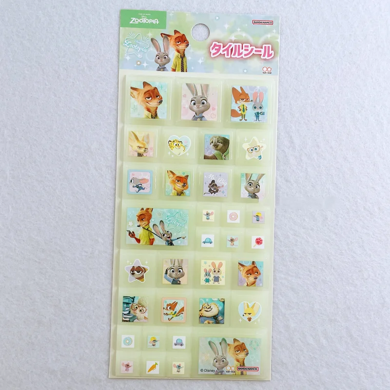 

Cute Cartoon Disney Character Periphery Limited Edition Resin Ceramic Tile Sticker Diy Journal Phone Case Exquisite Decoration