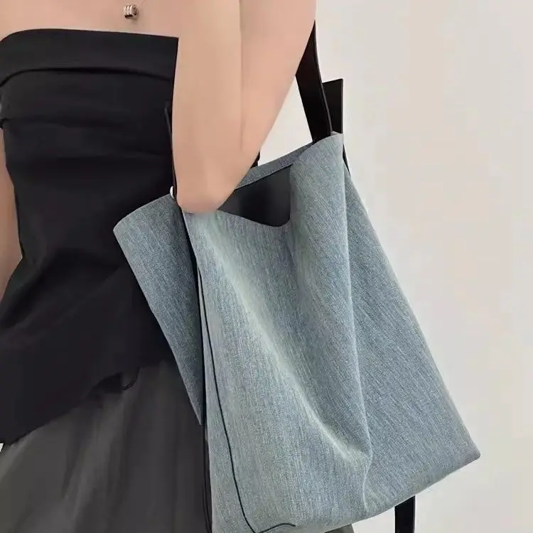 Women Bag Korean Fashion New Casual Simple High-Capacity Shoulder Bag Pures and Bags Crossbody Girls Bags Office Lady