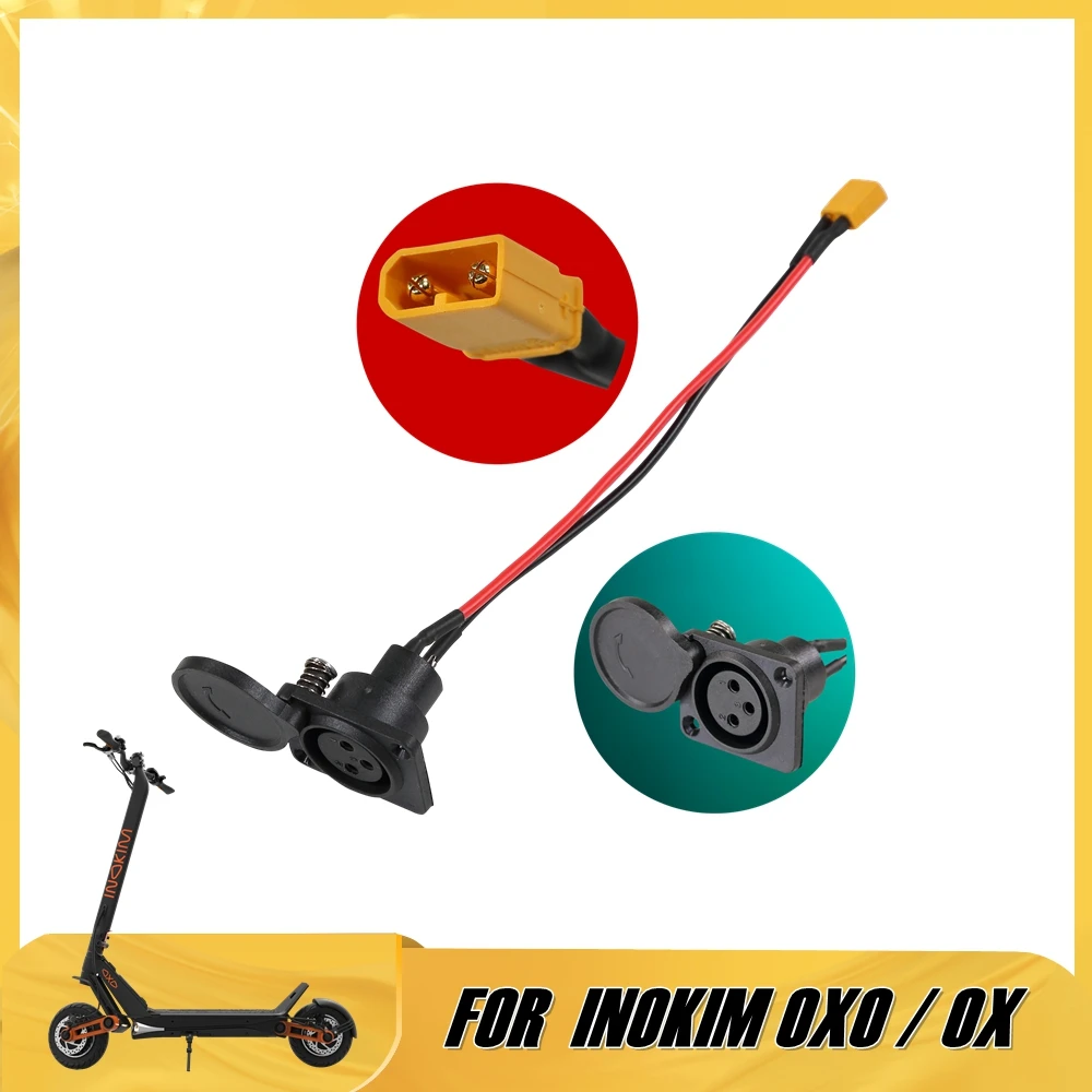 Новая 3-контактная зарядная розетка Batch XLR Cannon для Some INOKIM OXO OX, вилка для зарядки электрического скутера, порт питания MACURY, запасные части