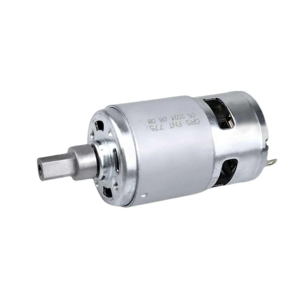 

775 Type DC Motor Lithium Battery Blower Dust Suction Motor DC18-21V All-copper Coil 755 DC Motor Dust Collector DC Motor