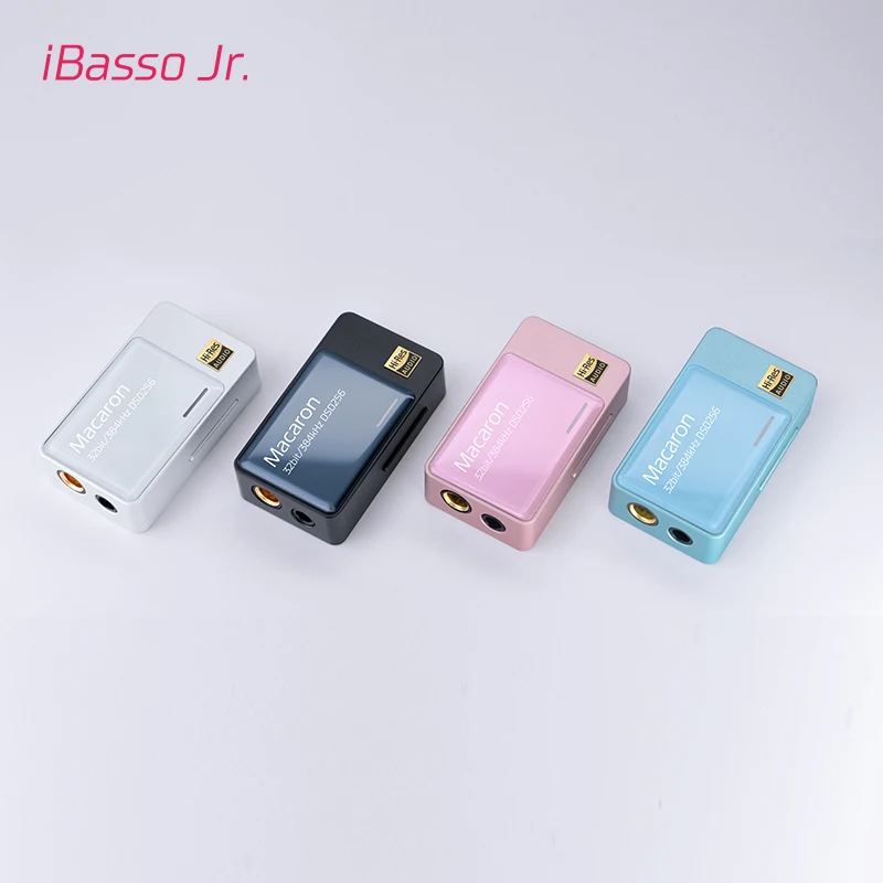 PERFORMER 5+2 iBasso Jr. Macaronセット iBasso Jr.Macaron USB DAC Headphone Amp, Dual CS43131, 4.4mm/3.5mm
