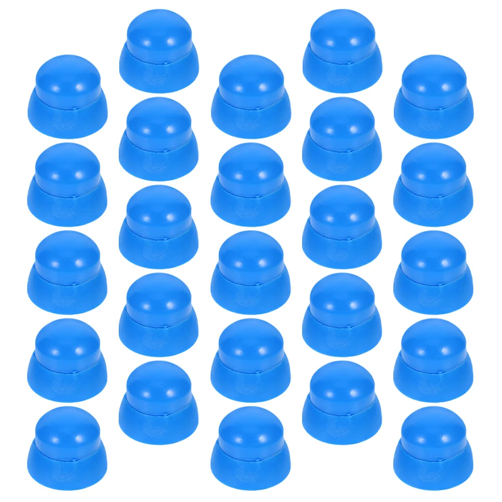 25 قطعة من أغطية المسمار البلاستيكية النابضة بالحياة للملعب، حماية معززة، سهلة الصيانة، أغطية المسمار البلاستيكية القبة #2