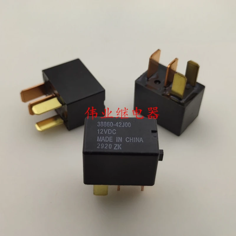 

（Brand-new）1pcs/lot 100% original genuine relay:38860-42J00 12VDC 4pins Automobile motorcycle relay