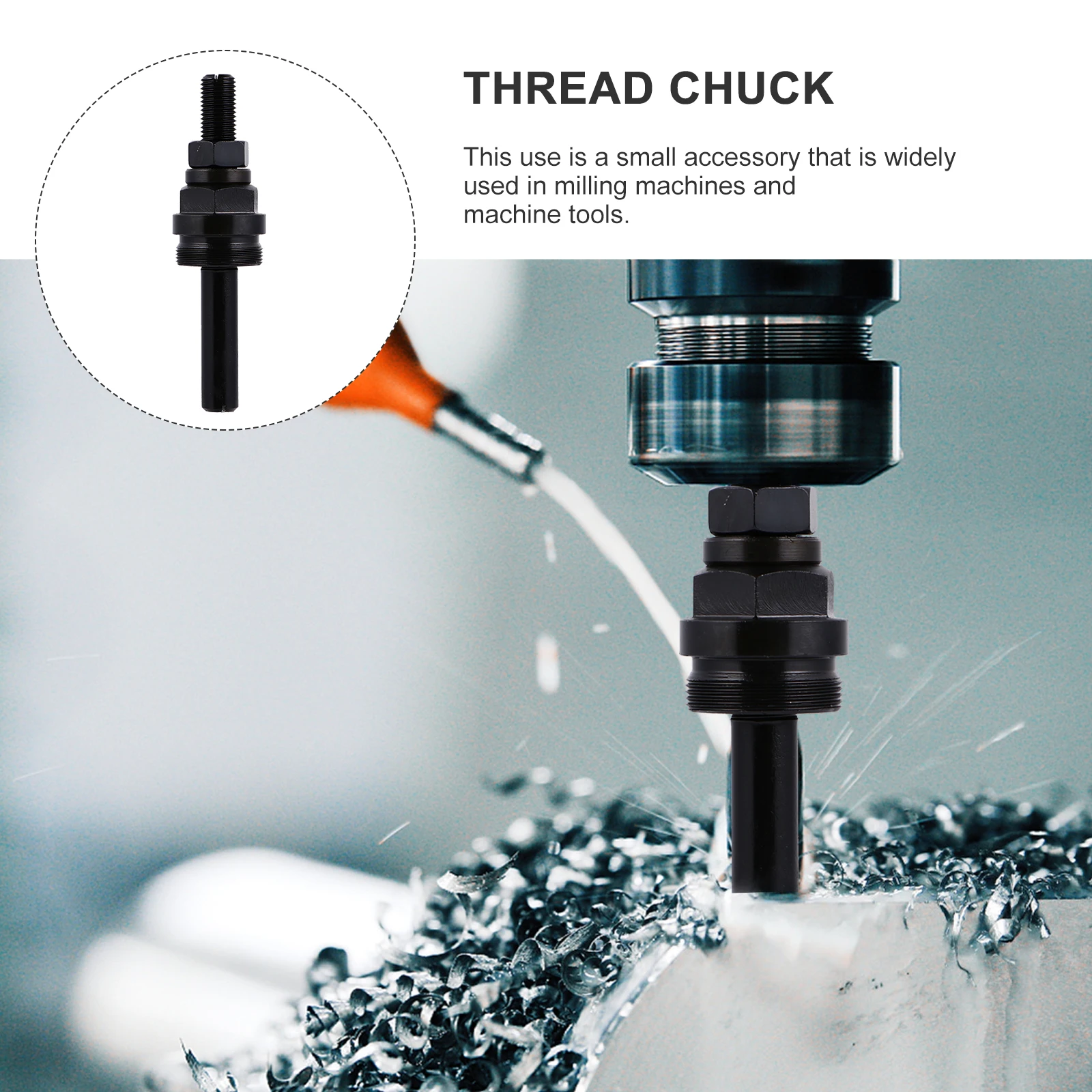 

Adjustable Mill Chuck Holder Set Internal External Threaded Collet Stop 5C Cnc Lathe Chucker High