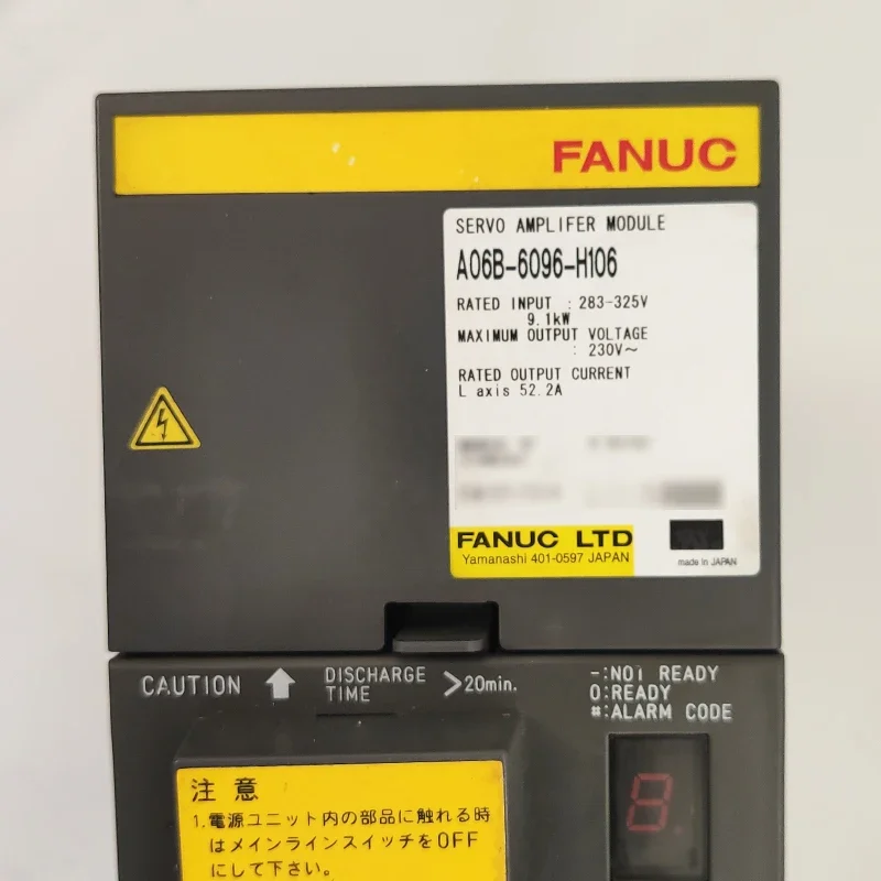 A06B-6096-H106 Fanuc Drive tested ok  for CNC Machine，in good condition