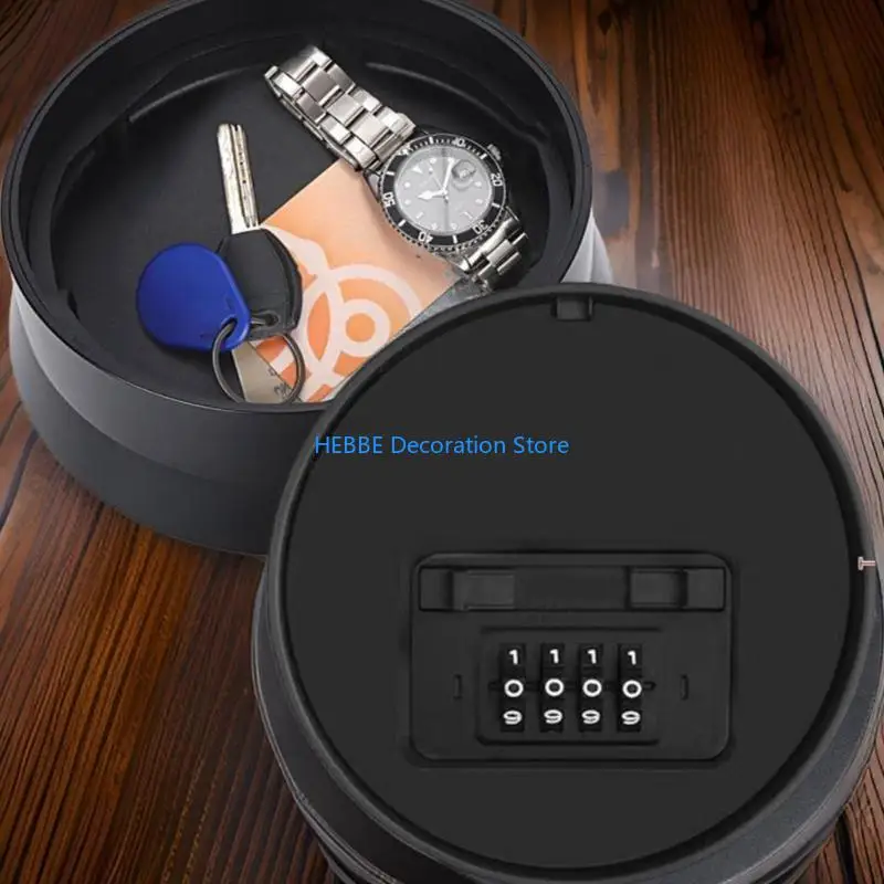 B0KC Hiddens Safe for Personal Items and Valuables with Secure Lock Cash Storage Box