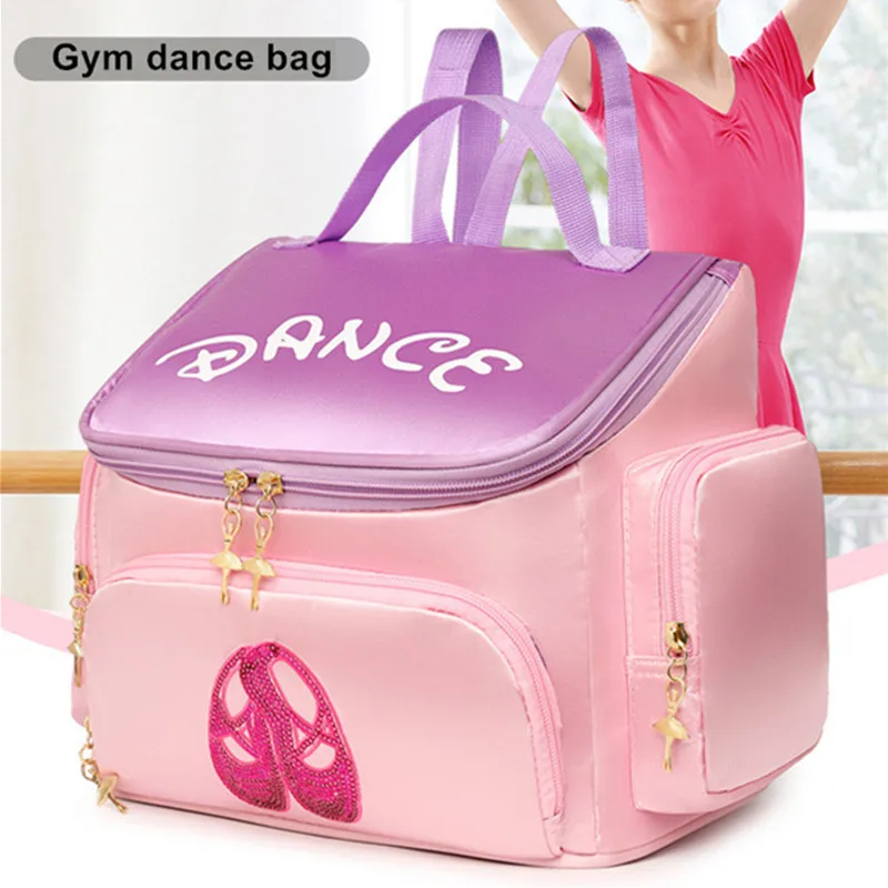 Backpacks Gym Packing Large Capacity Dance Training Children Girl School Shoulder Bolsas For Kids Weekend Travel Sports Bags