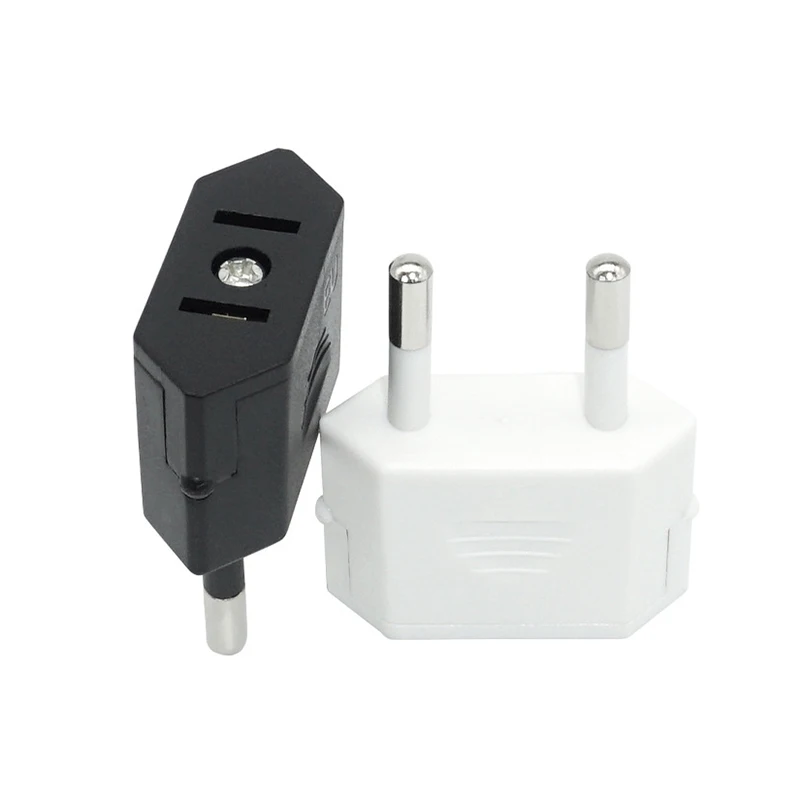 1pcs EU Adapter Travel Converter Adapter American China US To EU Plug Euro Plug electrical Adapter AC Electrical Socket Outlet