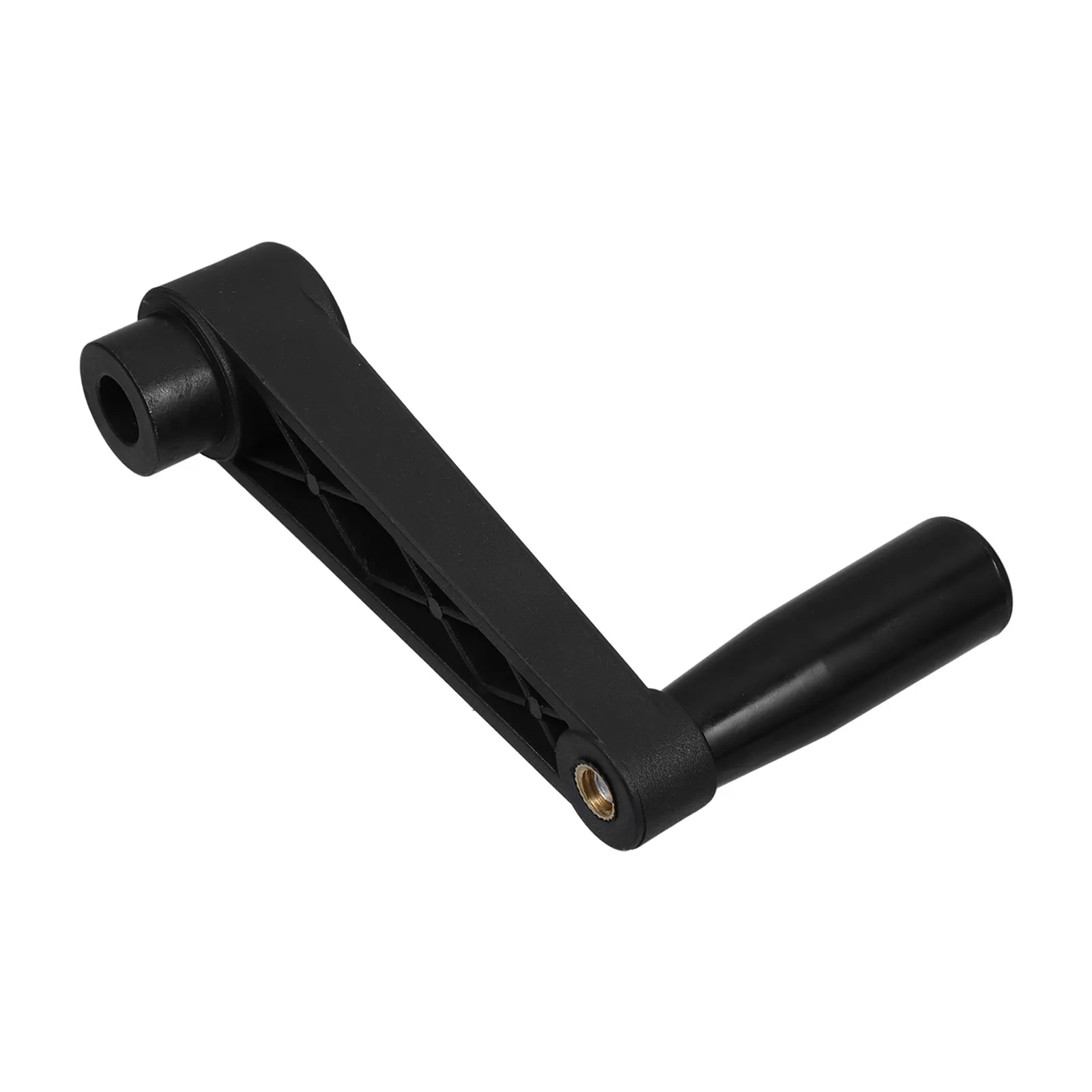 Foldable Nylon Crank Handle 12x100 Round Hole Manual Hand Crank Machine Tool Swivel Revolving Handle Heavy Duty Industrial Grip