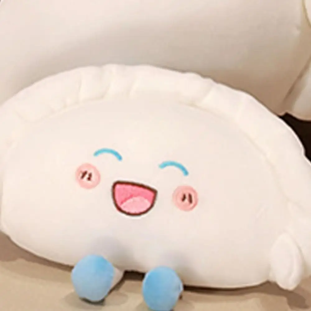 Elaborate Design Stuffed Dumpling Pillow Cartoon Design Dumpling Shape Dumpling Pillow Toy Stuffed Toy Cushion Pillow