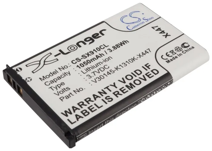 

CS Cameron Sino Kerui New 1050mAh Replacement Battery for Gigaset SL910, Gigaset SL910A, Gigaset SL910H