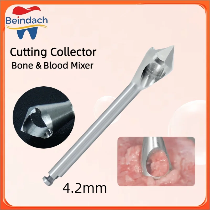 

1 Pc Dental Bone Collector Bur Drill Self Grinding Implant Head Autologous Bone Crushbone Collector Drill Self Collection Tool