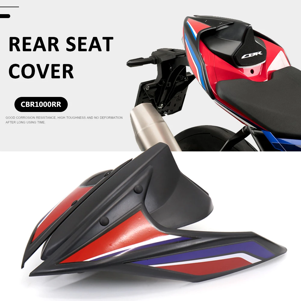 

Motorcycle Accessories Rear Seat Cover With Rubber Pad Carbon fibre/Black For Honda CBR1000RR CBR 1000 RR 1000RR cbr1000rr 2021-