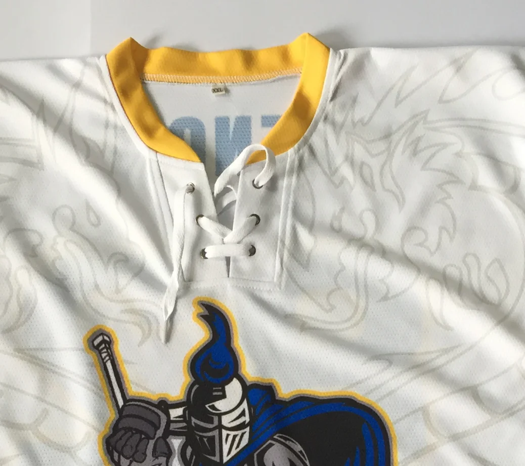 Cheap Wholesale Sublimation Printing 100% Polyester Custom Ice Hockey Jersey