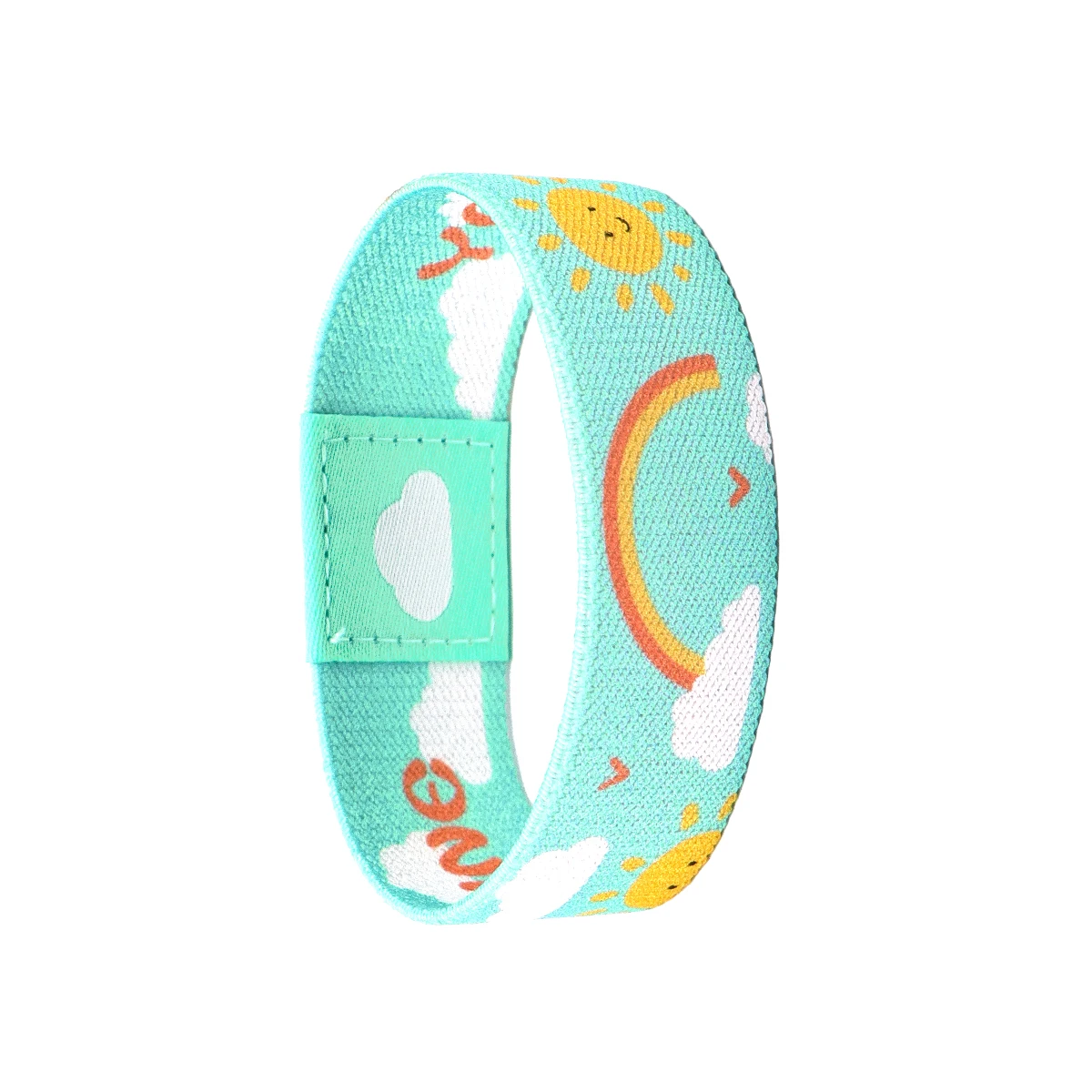 أنت بلدي أشعة الشمس سوار للنساء الرجال قوس قزح مطاطا الرياضة معصمه أساور الموضة مجوهرات الفن اكسسوارات الهدايا